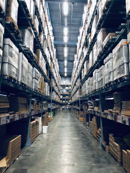 BTS Express warehouse and cargo logistics operations